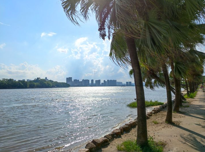 珍珠沙滩河滨公园地址(位置,怎么去,怎么走,在哪,在哪里,在哪儿):江门