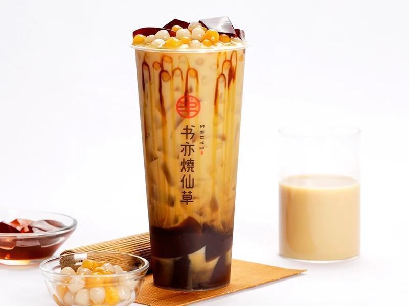 葡萄芋圆冻冻书亦烧仙草推荐菜:介绍:地址(在哪里):书亦烧仙草