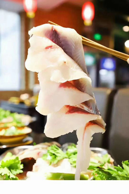 水库花鲢鱼片图片