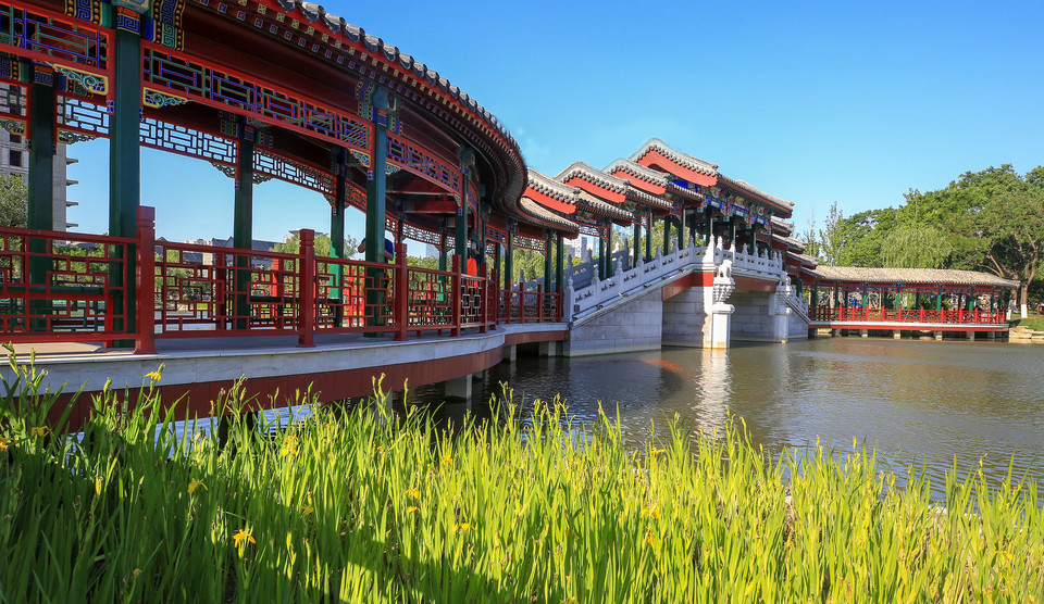 西海子公园图片