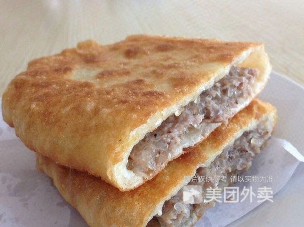 饼卷猪肉盒图片