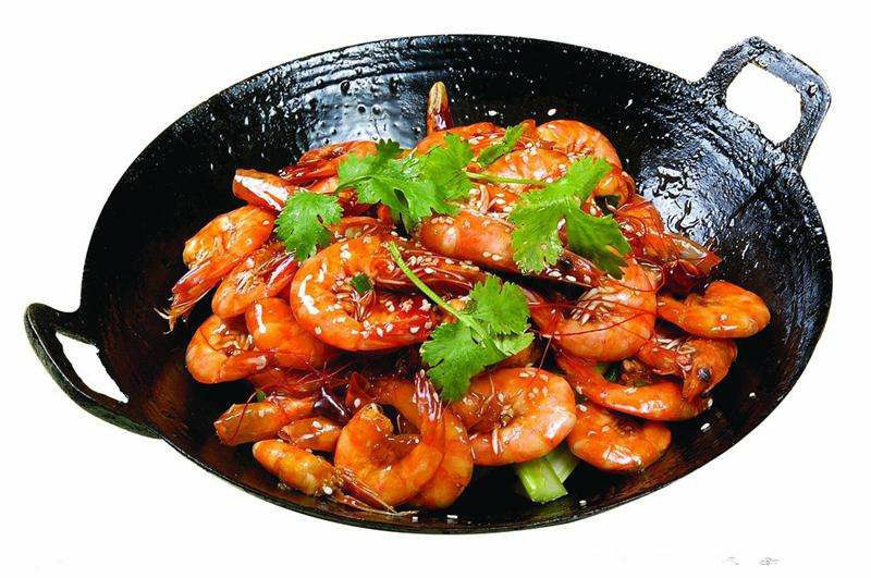 干锅虾图片