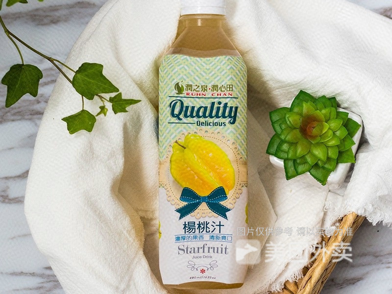 润之泉润心田杨桃汁饮料图片