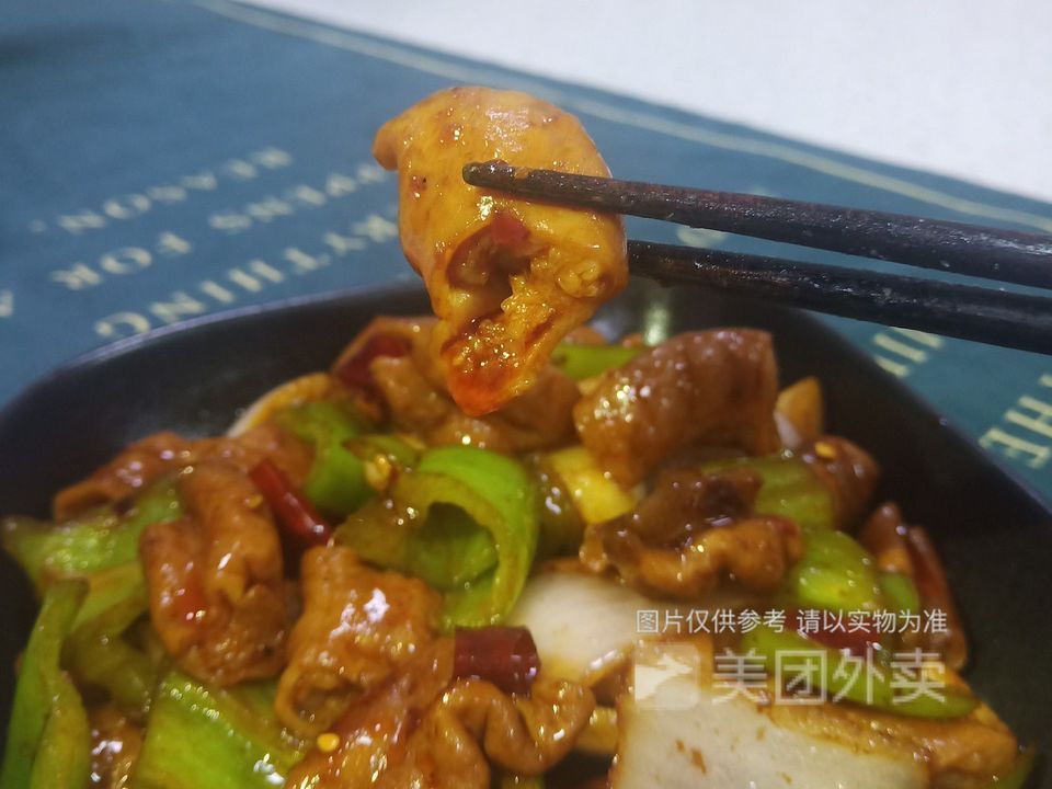 香辣肥腸飯圖片