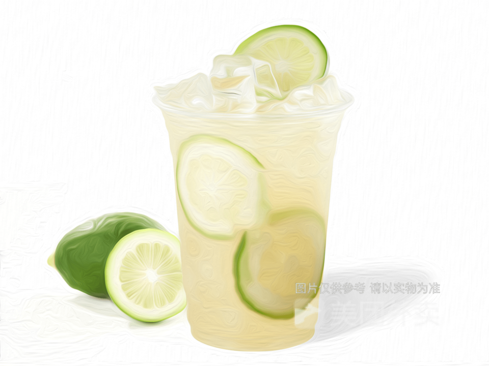 香水柠檬苏打图片