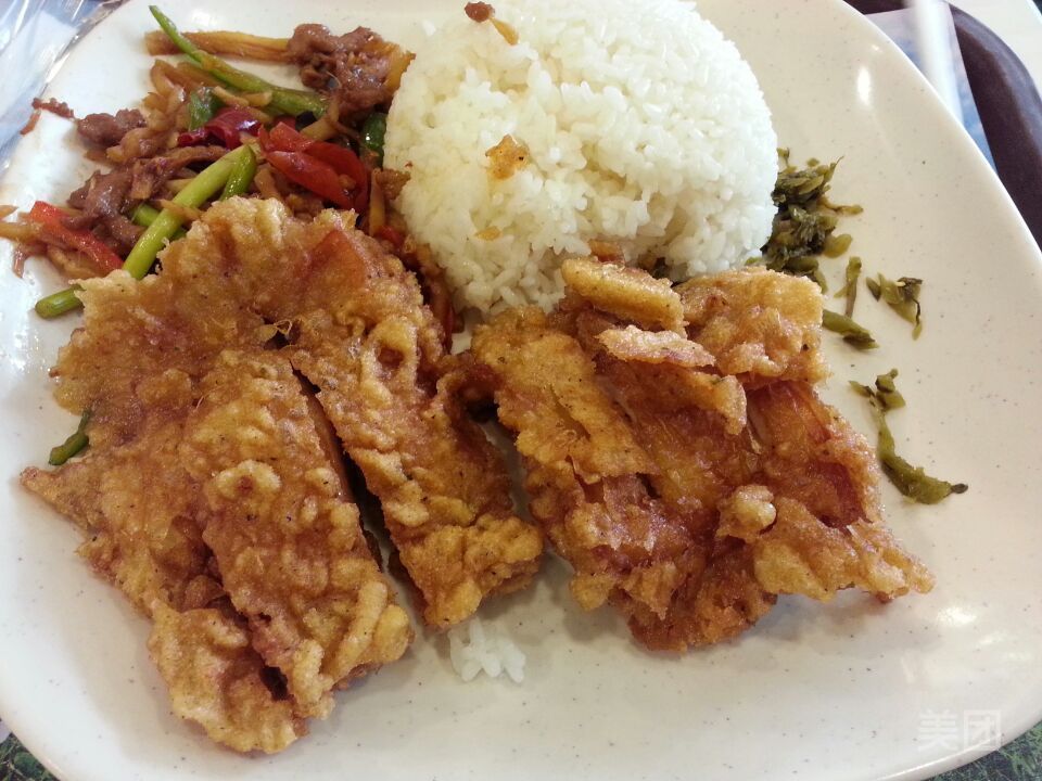 功夫鸡腿饭图片