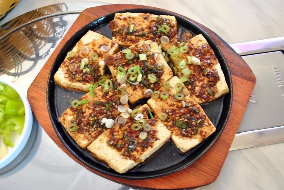 铁板豆腐图片