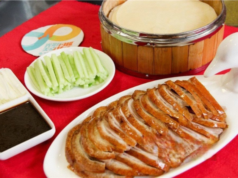 大德北京果木烤鸭图片