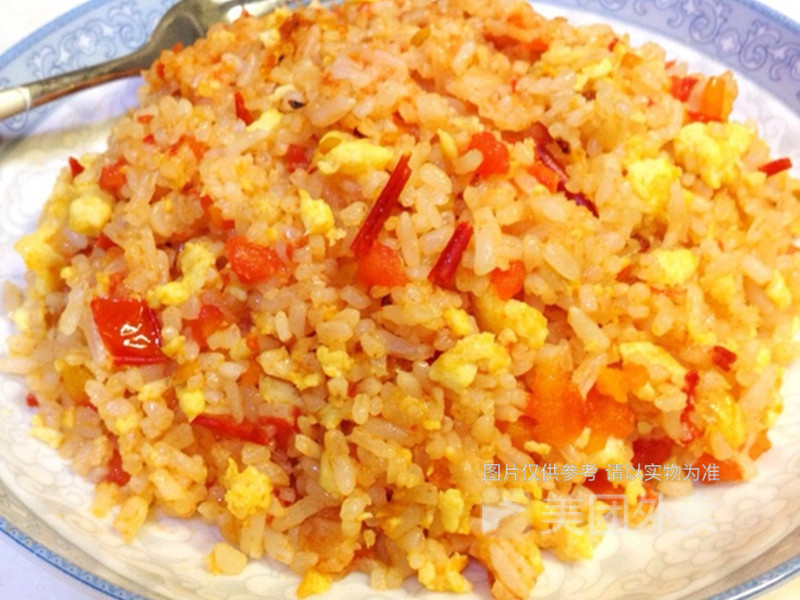西红柿鸡蛋炒饭图片
