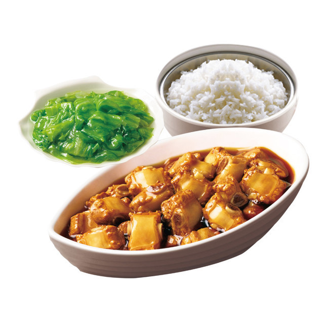 香汁排骨饭图片