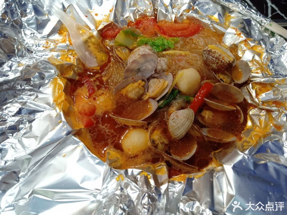 花甲粉加鱼丸配菜图片