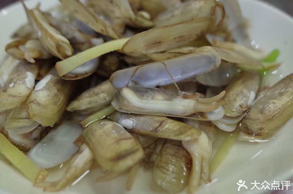 水煮蛏子图片