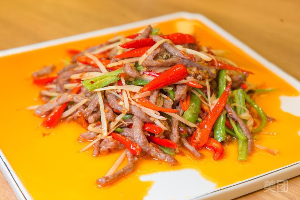 仔姜牛肉丝图片