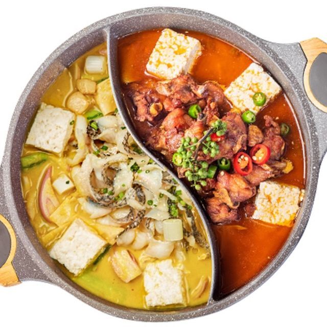 白总管藤椒豆花鸡图片