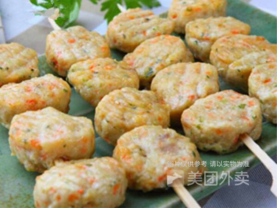 鸡肉汉堡串图片