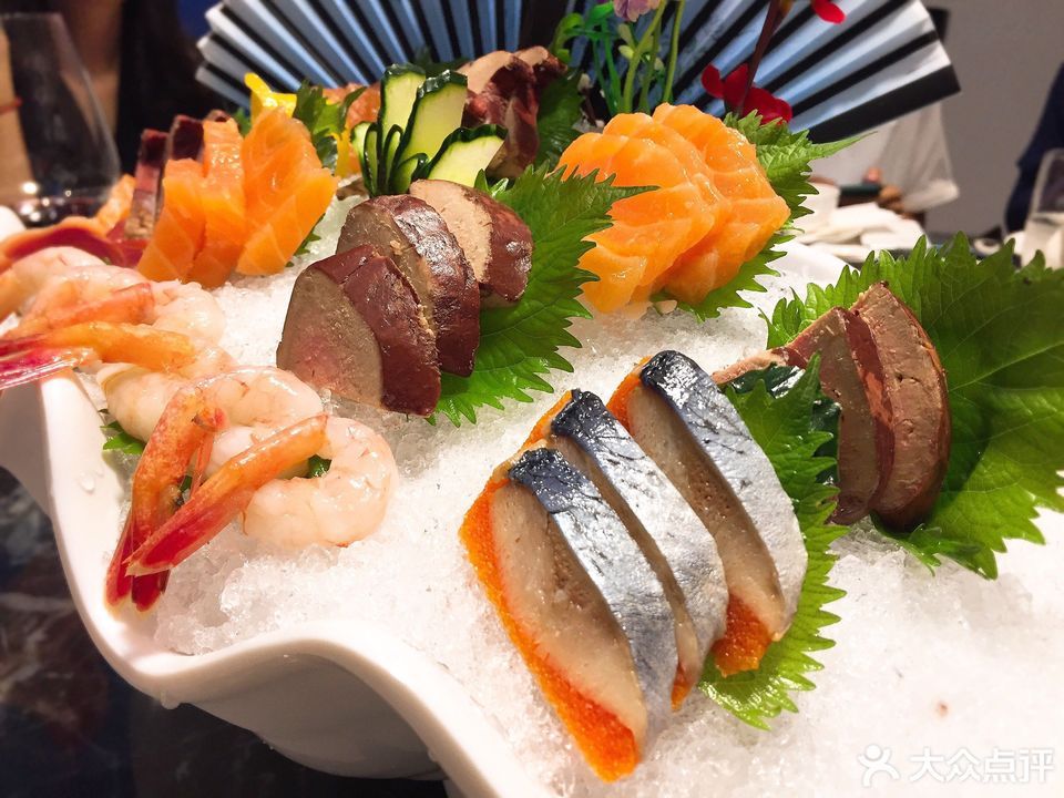豪华刺身拼盘图片