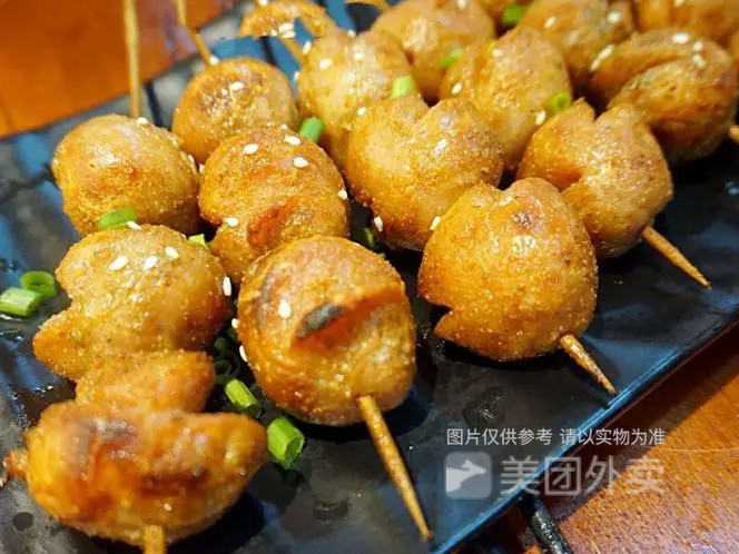 烤虾丸图片