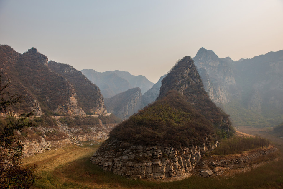 青龙山后寺河风景区图片