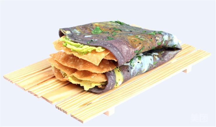紫米煎饼图片