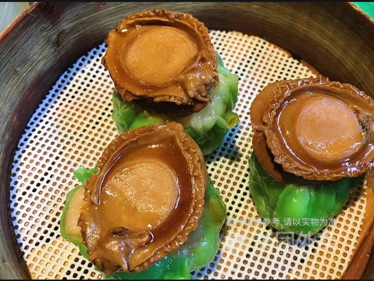 翡翠炒小鲍鱼图片