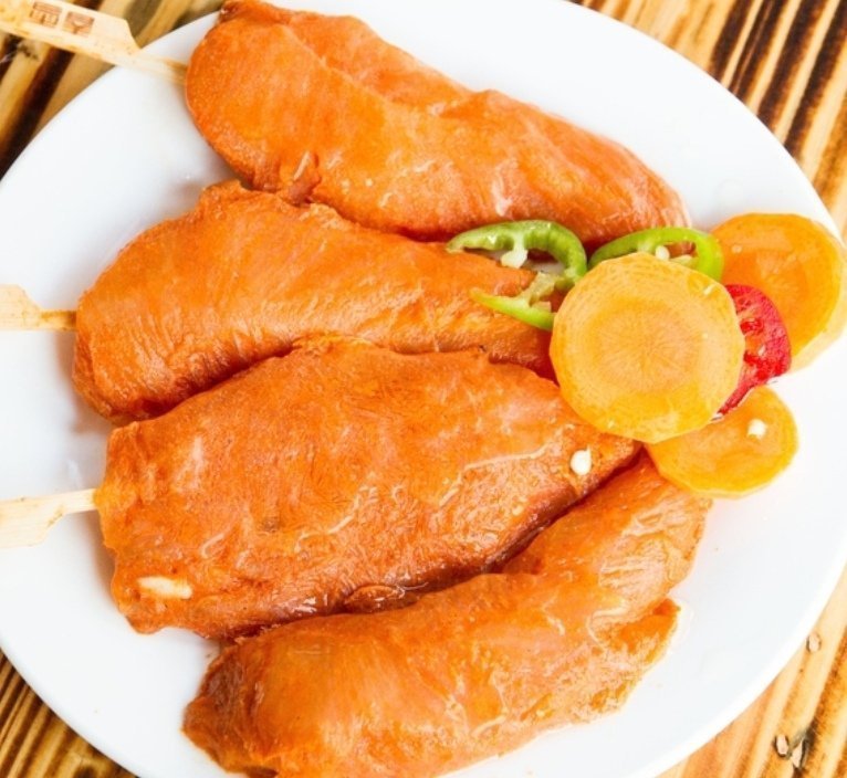 五香麻辣鸡柳图片