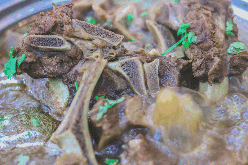 牛骨头自助餐图片