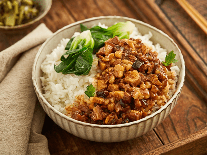 阿嬷卤肉饭套餐图片