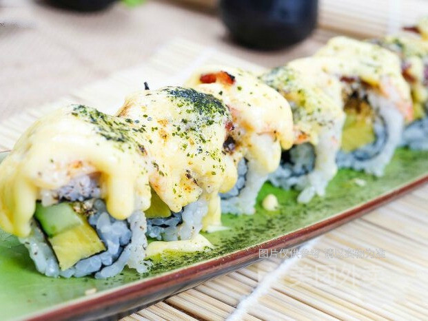 法式培根焗大虾卷图片