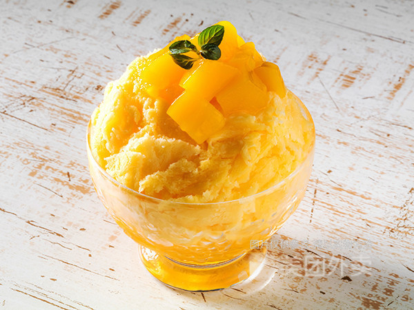 芒果冰浆图片