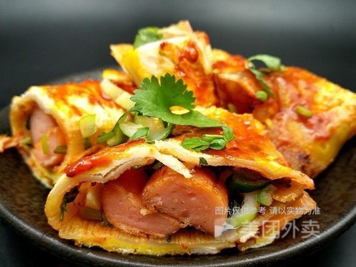 酸甜烤冷面图片