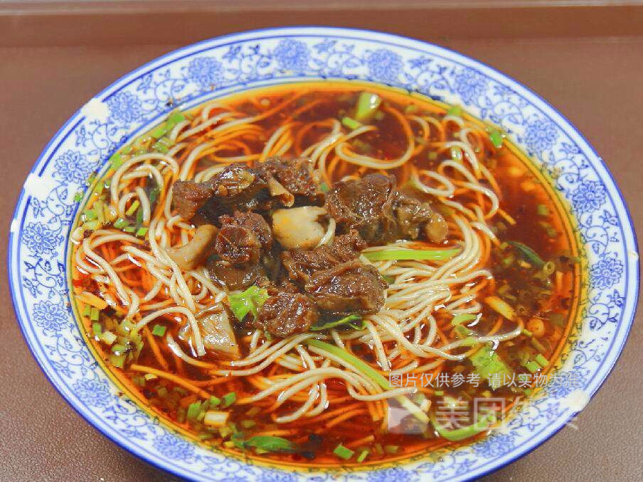 香菇牛肉面图片