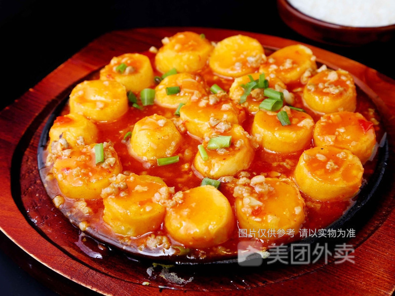铁板日本豆腐图片
