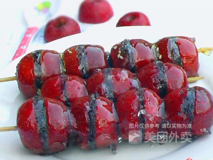 夹心豆沙糖葫芦图片