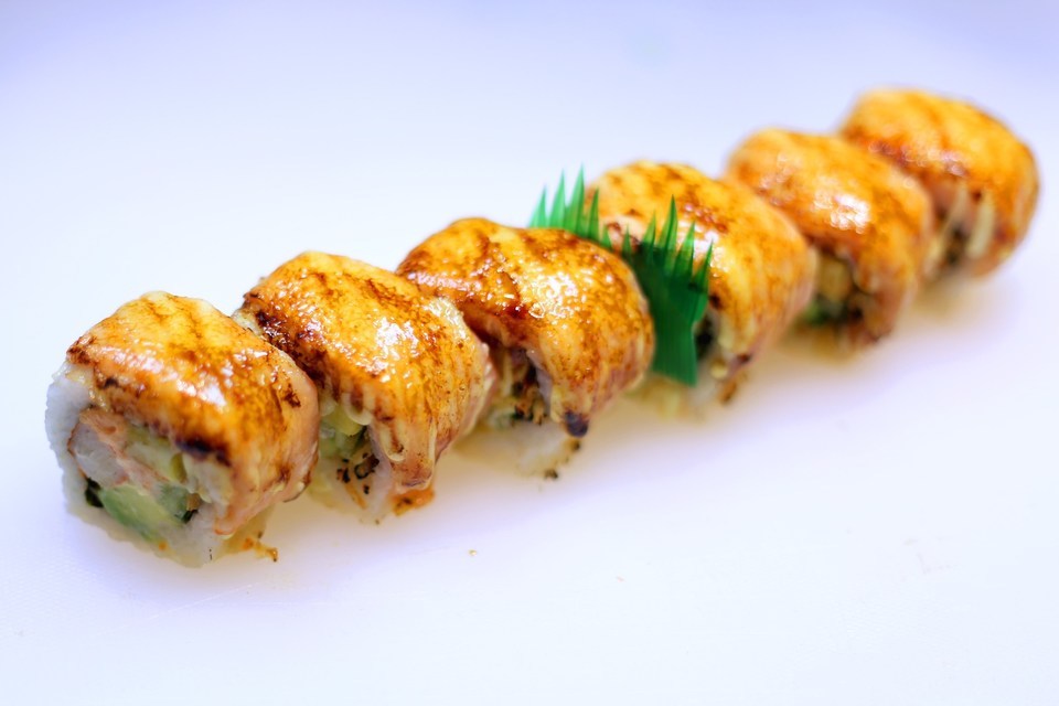 炙烤焦糖三文鱼图片