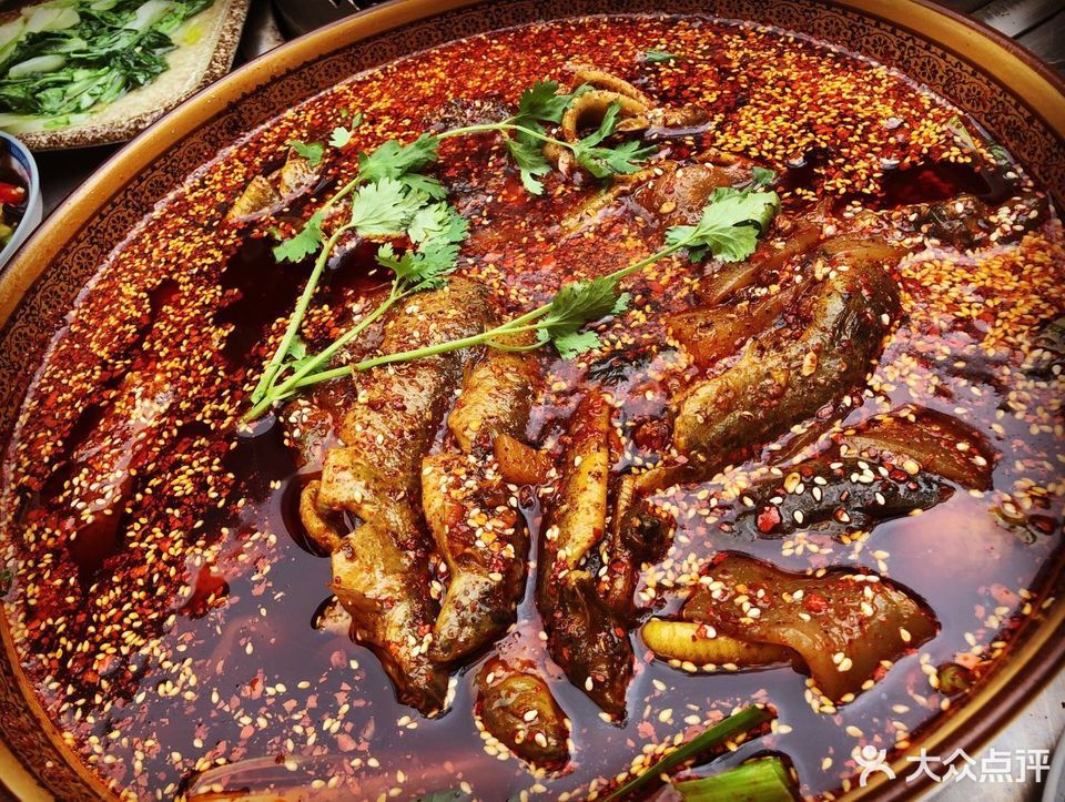 香辣耙泥鳅图片