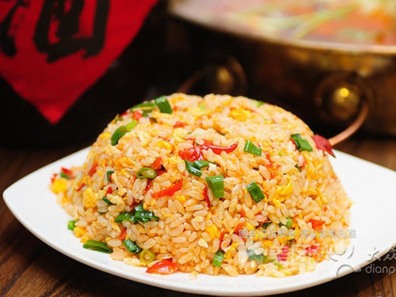 鸡蛋炒米饭图片