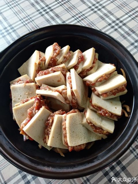 砂锅豆腐盒图片