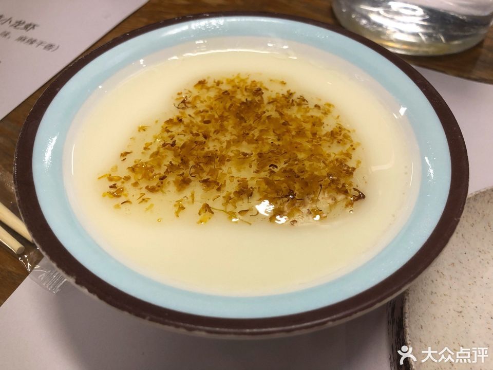 桂花冰豆花图片