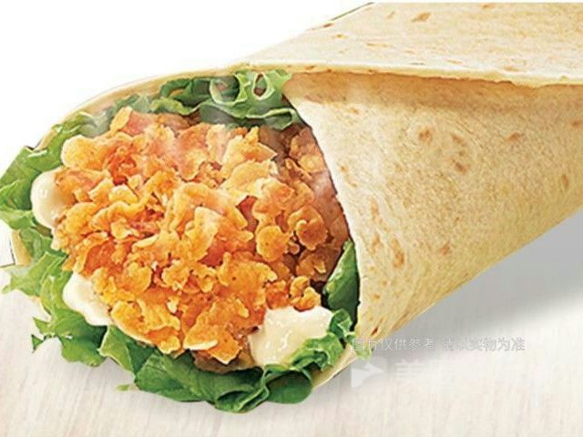 两个鸡肉卷图片