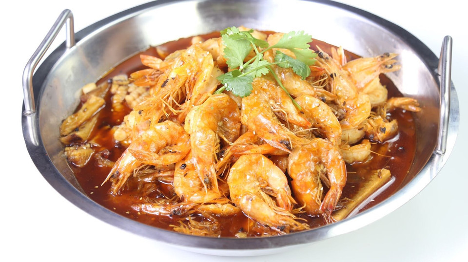 阿田藤椒大虾图片