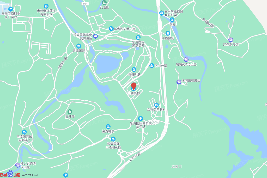 【贵阳乐湾国际城】地址,电话,路线,周边设施_360地图