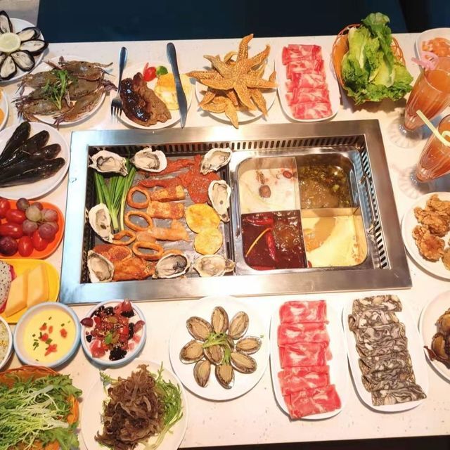 澳洲肥牛特色海鲜牛排自助火锅(万达广场)图片