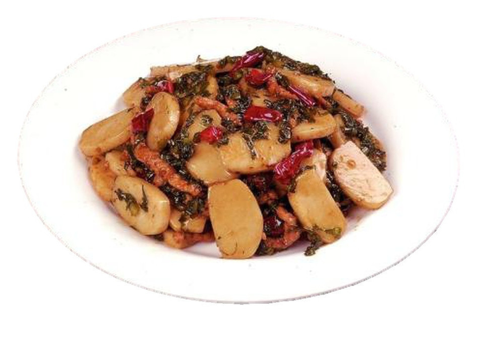 牛杂炒年糕图片