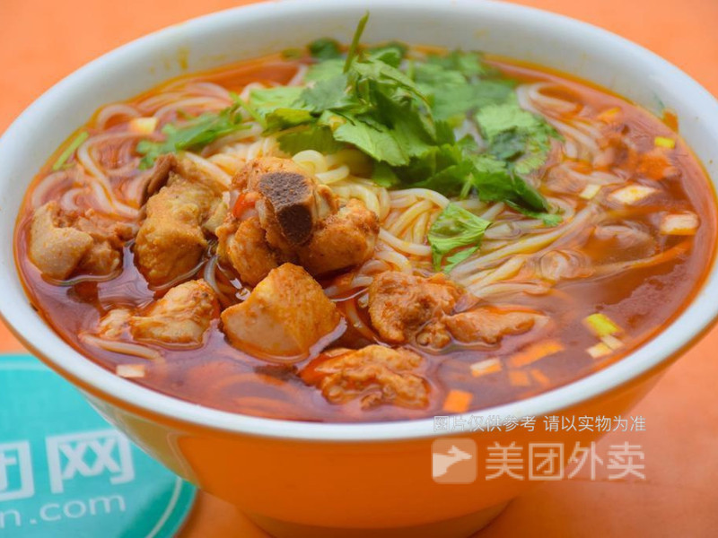 鸡块米线图片