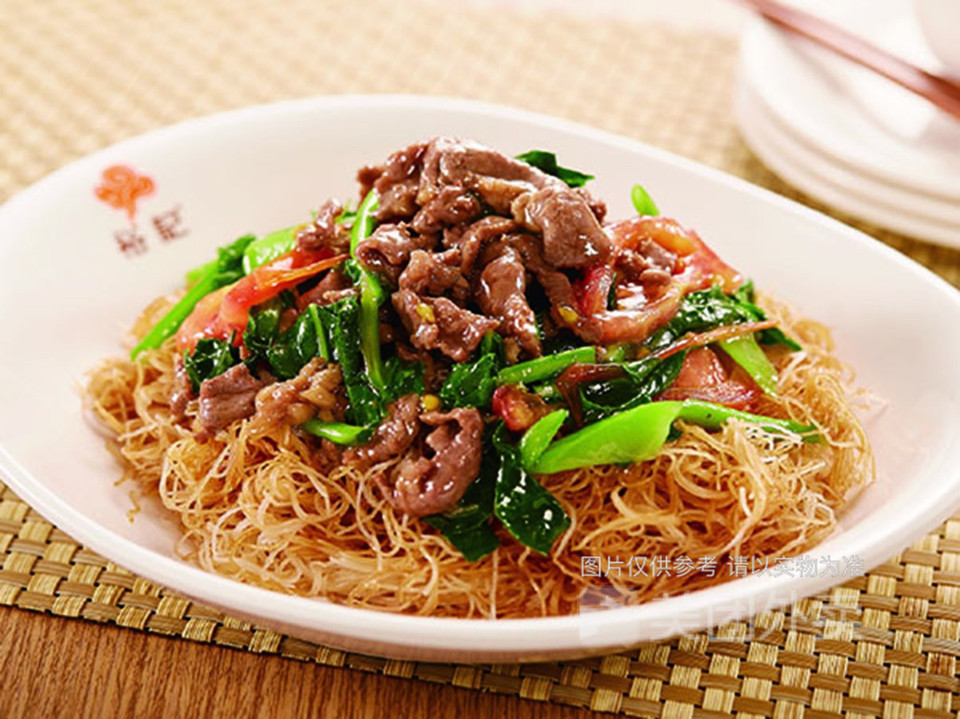 牛肉炒米粉图片