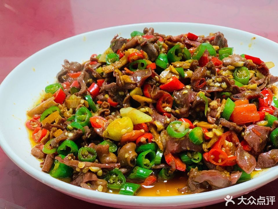 橘子皮鸭杂图片