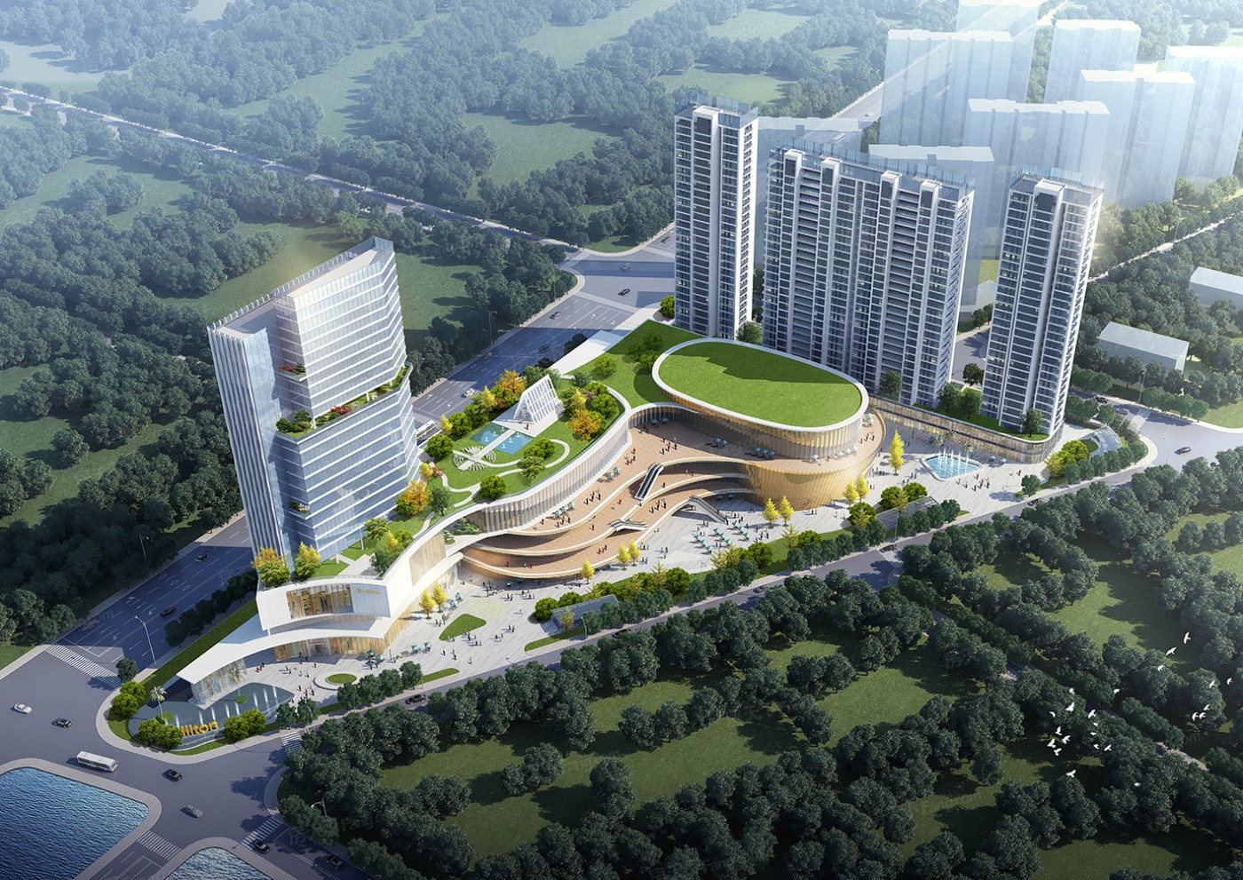 巍山镇新天地购物中心图片