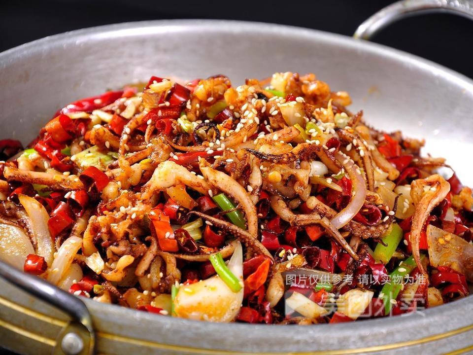 平锅鱿鱼须图片