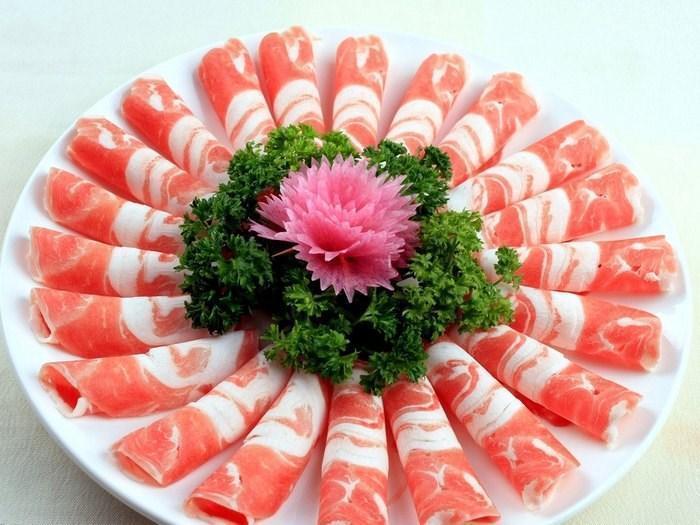 手切鲜羊肉图片