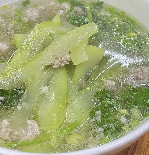 吊瓜肉碎汤图片